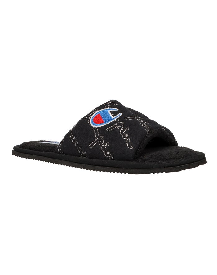 Champion Slippers Dames - Zwart - Hotel ( 623109-DIC )